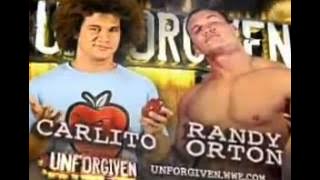 WWE Unforgiven 2006 Match Card