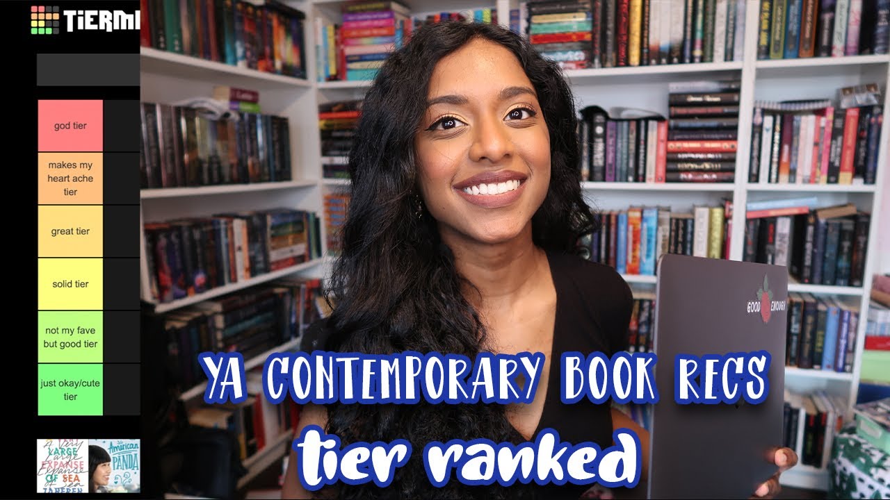 tier ranked book recommendations | YA CONTEMPORARY edition