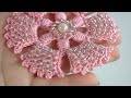 Find Your Next Project /Let&#39;s Crochet Flower with Seed Beads/Crochet Design by Elena Rugal