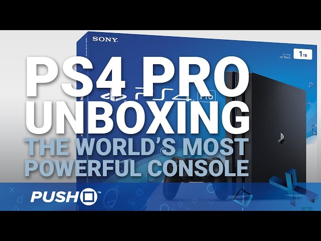 PS4 Pro Unboxing: The World's Most Powerful Console, PlayStation 4