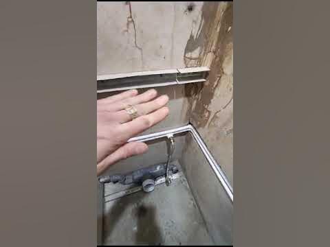 Ремонт в гараже. Душевая и туалет в гараже. Установка нагревательного ...