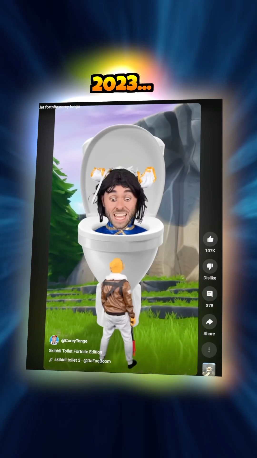 When Skibidi Toilet Comes to Fortnite…