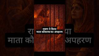 रावण ने किया माता कौसल्या का अपहरण #facts  | #ramayan #shorts