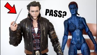 OPENING THE NEW XMEN MARVEL LEGENDS!! Wolverine ( Logan ) & Mystique Toy Review