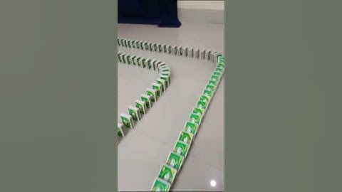 i build the matchbox domino part 144. #shorts #ooocratfs