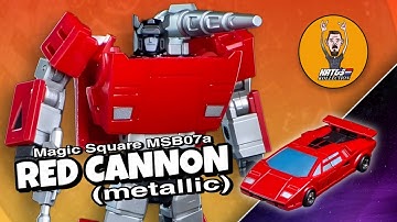 Magic Square MSB07a Red Cannon Metallic (Sideswipe 2022)