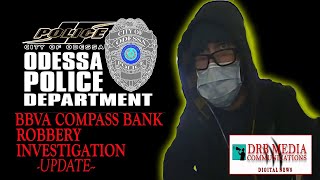 DRB MEDIA COMMUNICATIONS DIGITAL NEWS(1092020)-BBVA COMPASS BANK ROBBERY INVESTIGATION-UPDATE