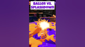Baller vs Splashdown 🎨 #shorts #splatoon2 #splatoon #switchgaming #turfwar