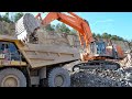 New Hitachi EX1200 Loading Cat 777's (Walters Group)