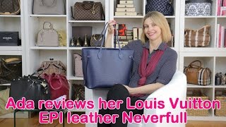 Ada discusses her Louis Vuitton EPI leather pieces 