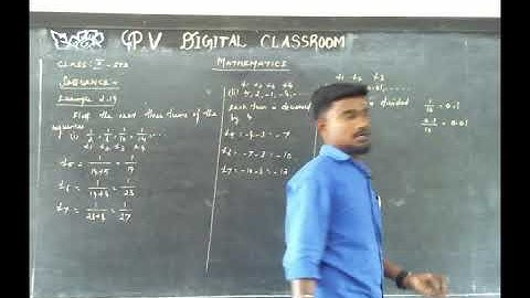 CLASS 10 - MATHEMATICS  -SEQUENCE -EXAMPLE 2.19, 2.20, 2.21
