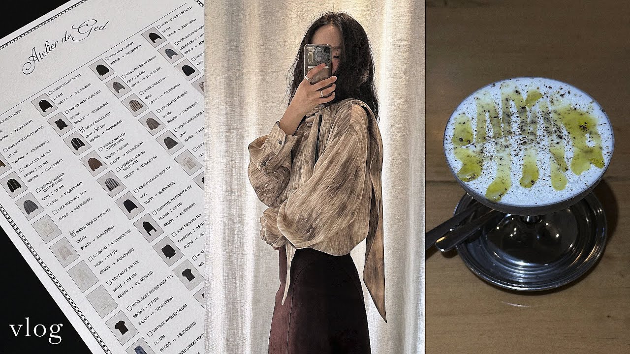 vlog 가을 준비하는 직장인 브이로그 | 25fw 샵게드 팝업 | lo61 하울 •튜드먼트 | 귀멸의칼날•찜질방•마라샹궈