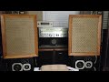 The voice of music vintage speakers model 62 demo 1