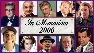 In Memoriam 2000: Famous Faces We Lost in 2000