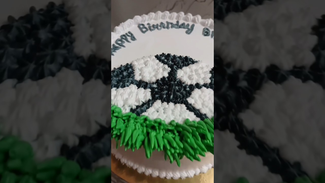 foot ball ⚽ cake design 