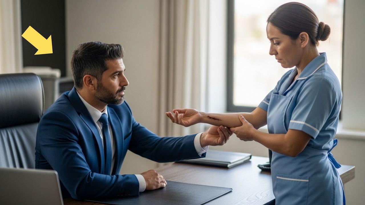 Una simple mancha llamó la atención del millonario… lo que pasó después emociona