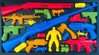 Membersihkan Nerf Shotgun, Assault Rifle, AK47, Sniper Rifle, Glock Pistol, M16, nerf Assault Rifle