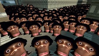 Trying To Escape Aughhhhh Nextbot Horde in Gmod !!!