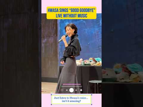 HWASA (화사) - Good Goodbye [The 46th Blue Dragon Film Awards] | KBS WORLD TV 251219