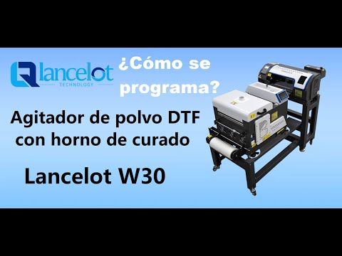 Agitateur de poudre DTF avec four Lancelot W30