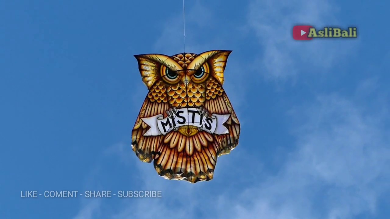 Layangan Celepuk Mistis Backsound suara Burung Hantu seram 