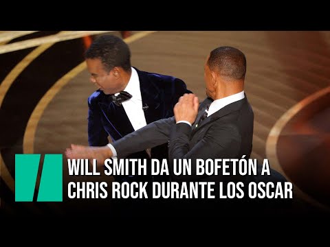 Will Smith da un bofetón a Chris Rock en los Oscar por un chiste sobre la alopecia de su mujer