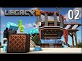 Building the COMMUNITY STORAGE! | Legacy SMP: Episode 02 | Minecraft 1.16 Survival Let's Play