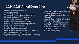 24-25 Homes for All AmeriCorps Site Supervisor Training