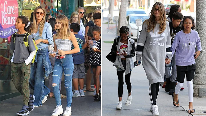Heidi Klum's Daughters & Sons - 2018 {Helene Samue...