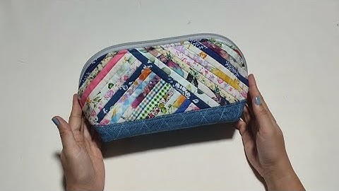 Idea to use up Old Jeans and Scrap Fabrics 👍 #patchwork  sewing tutorial