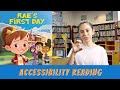 Rae&#39;s First Day: The First Story in The Capables Series | Accessibility Reading (ASL + Audiobook)