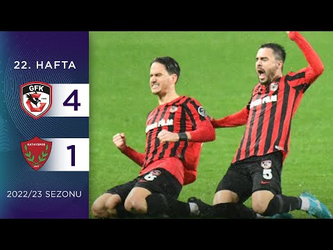 Gaziantep FK (4-1) A. Hatayspor | 22. Hafta - 2022/23