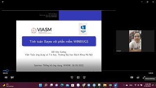 Full [TKUD29] Tính toán Bayes với phần mềm WinBUGS - TS.Đỗ Văn Cường Update