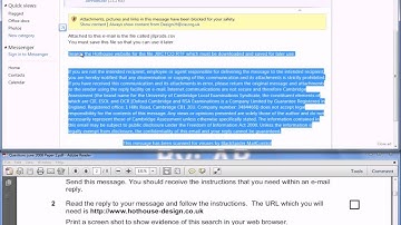 Paper 2 June 2008 (Part 1: Email)