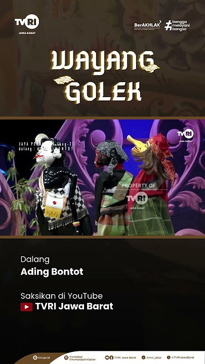 Wayang Golek: Jaya Perbangsa (Bagian 2) - Dalang Ading Bontot #tvrijawabarat #budayasunda