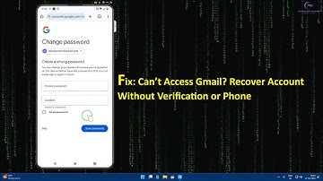 Noodherstel Gmail - Geen wachtwoord, geen telefoon, geen verificatiecode✅