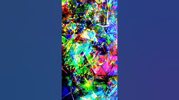 Mesmerizing Psychedelic Journey and Abstract Freaky Rainbow Trip