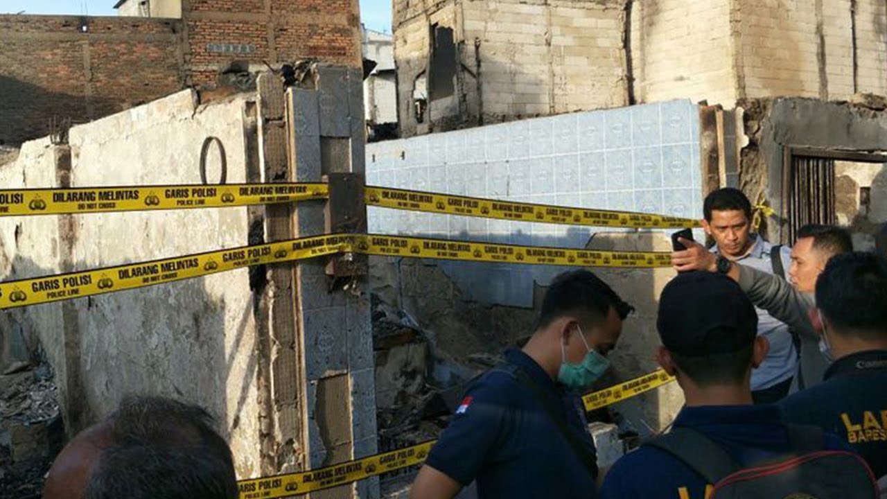 Suasana Tamansari Jakarta Barat Pasca Kebakaran