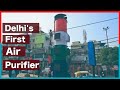 Delhis first air purifier installed at lajpat nagar central market  the indianness