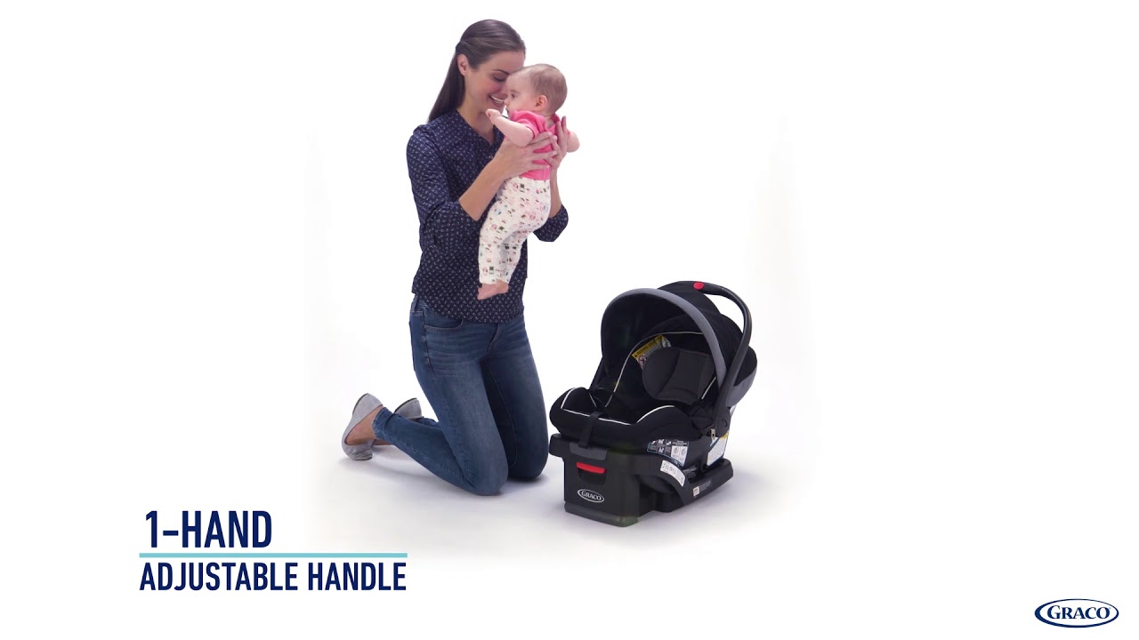 Graco® SnugRide SnugLock 35 LX featuring 1-Hand Adjust - YouTube