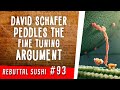 David Schafer peddles the fine tuning argument