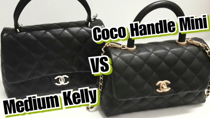 Chanel Medium Kelly Vintage Pure Caviar Leather Gold Hardware Unboxing +  Modshots + WIMB 