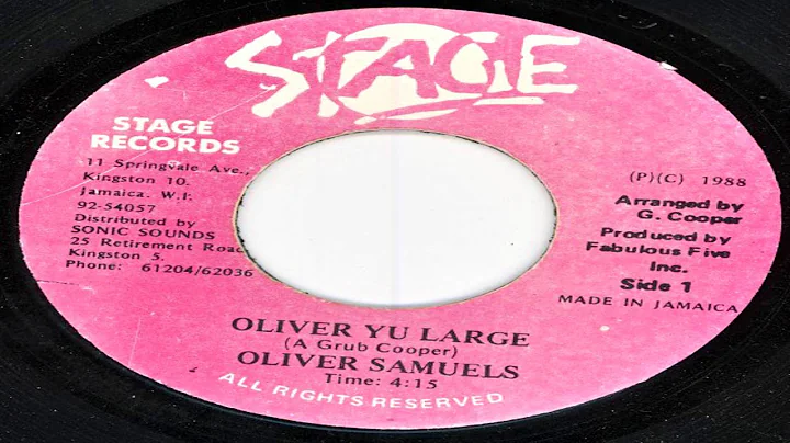 Oliver Samuels - Oliver Yu Large