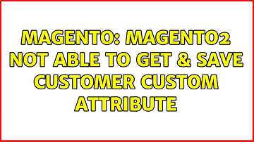 Magento: Magento2 not able to get & save customer custom attribute