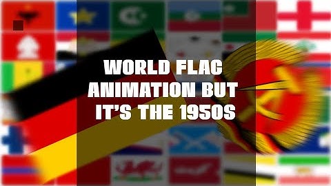 World Flag Animation But it
