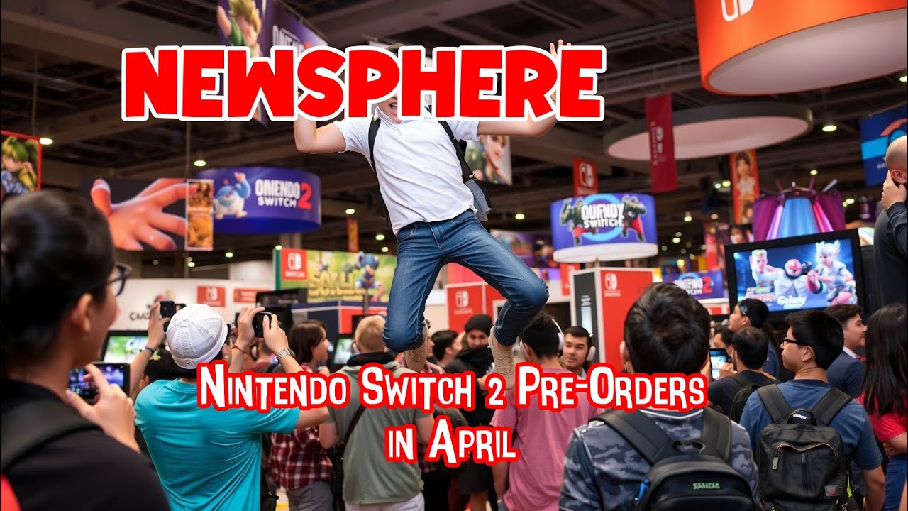 🎮 Breaking News: Nintendo Switch 2 Pre-Orders Start in April! What to ...