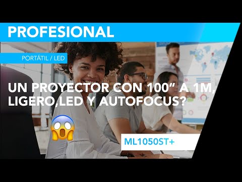 Proyector Optoma Ml1050ST+ LED Proyectores LED
