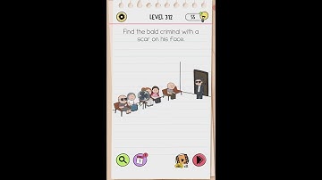 brain test all-Star IQ boost level 312 walkthrough solution