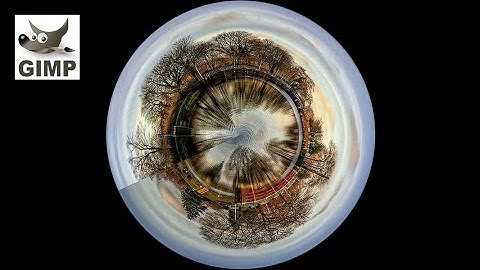 How To Make a Polar Panorama in GIMP
