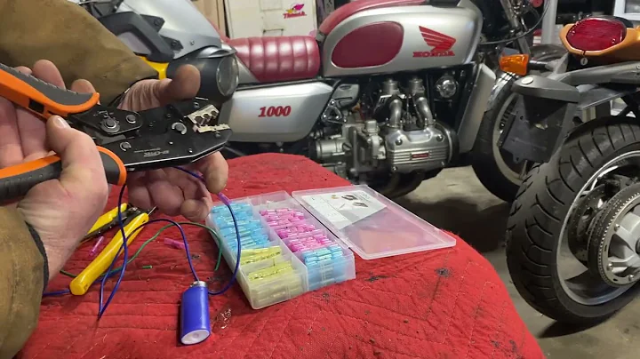 How to use heat shrink butt connectors and ratcheting crimper for strong durable wiring